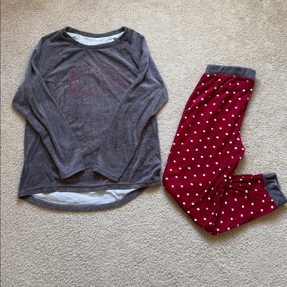 Rae Dunn Christmas Pajama Set